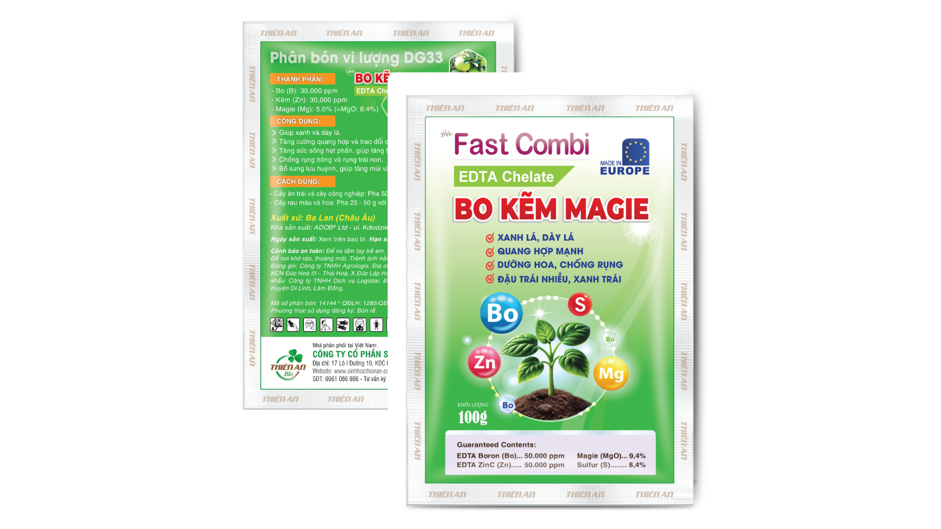 Fast Combi – Dinh dưỡng khoáng Bo Kẽm Magie