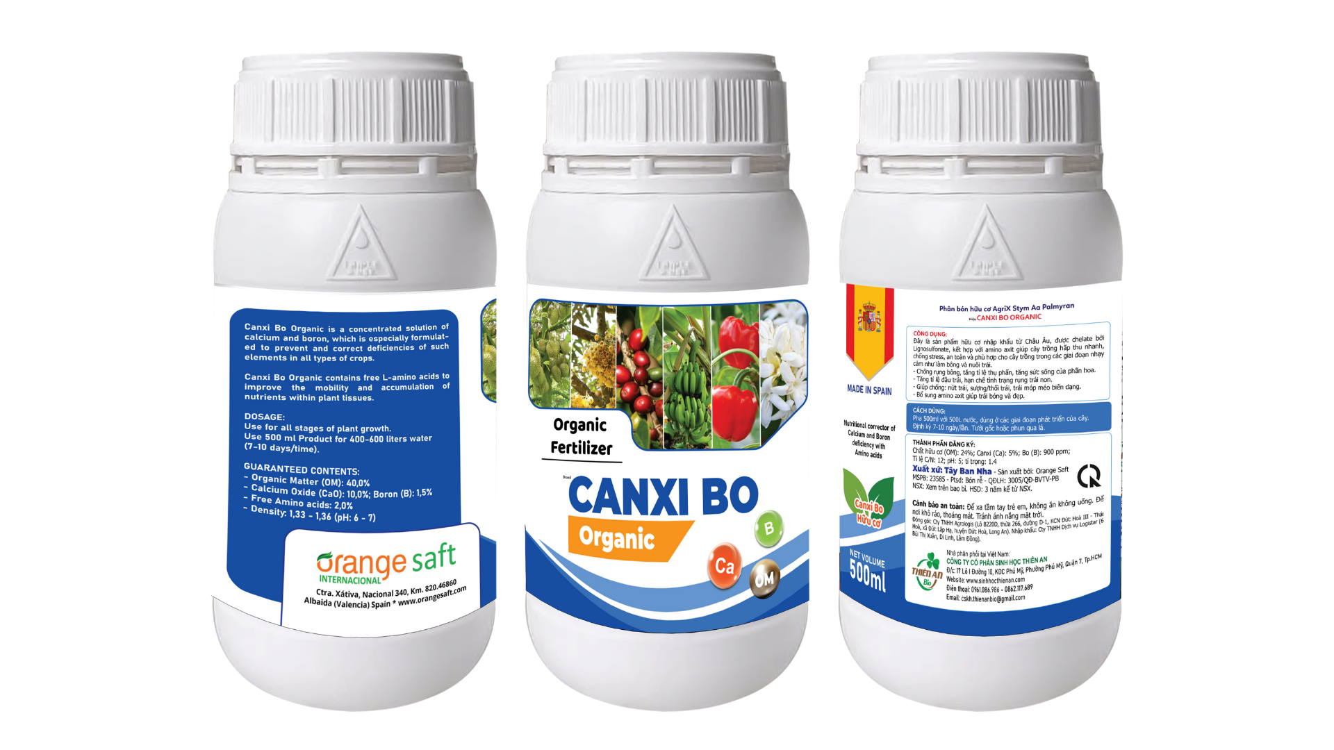 Canxi Bo Organic – Dinh dưỡng khoáng Canxi và Bo