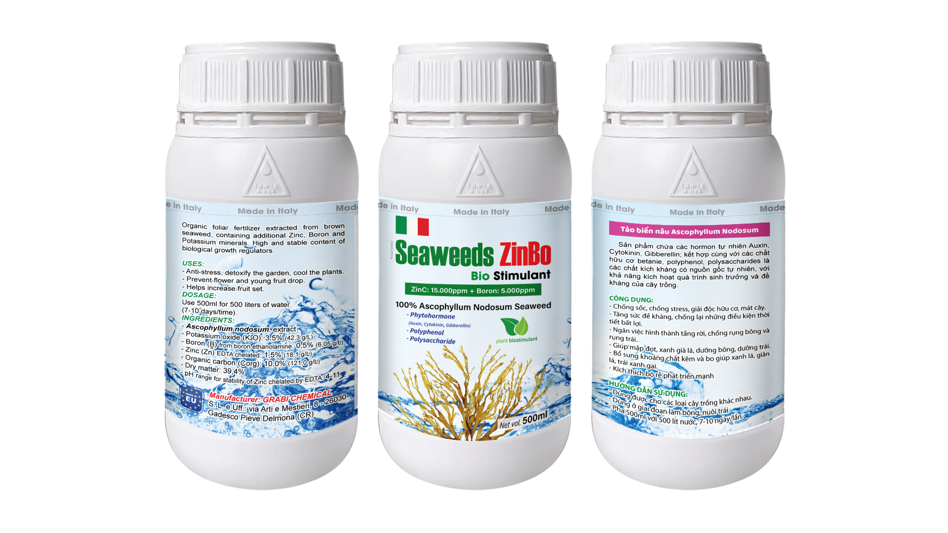 Seaweeds Zinbo – Dung dịch tảo biển khoáng