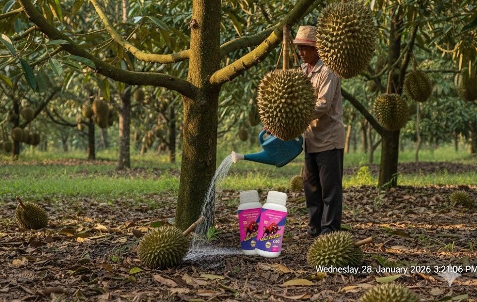 Kali Chelate – Bí thuật cho nghệ thuật trồng Sầu Riêng