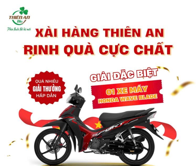 Loa…loa…chương trình khuyến mãi lớn 2026 “Xài hàng Thiên An – Rinh quà cực chất”