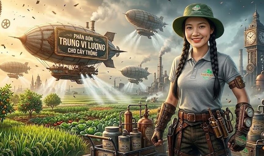 🌿 KHÔNG PHẢI LÀ NPK – TRUNG VI LƯỢNG MỚI LÀ “CHÌA KHÓA CHO NĂNG SUẤT”