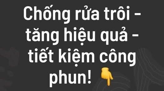 BÁC SỸ CÂY TRỒNG – Phun thuốc mùa mưa chống rửa trôi