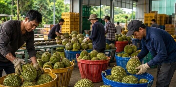 GIÁ SẦU RIÊNG HÔM NAY 03/09/2026 – SẦU THÁI NHÍCH NHẸ